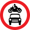 No motor vehicles
