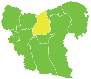 Эль-Баб на карте