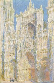 Claude Monet - Rouen cathedral West facade Sunlight - NGA.jpg