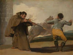 Francisco José de Goya y Lucientes - Friar Pedro Shoots El Maragato as His Horse Runs Off - 1933.1075 - Art Institute of Chicago.jpg