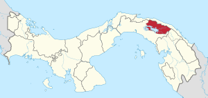 Guna de Madugandi in Panama.svg