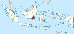 South Kalimantan in Indonesia.svg