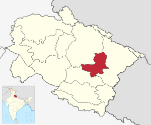 Багешвар на карте