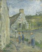 Camille Pissarro - Rue de Roches au Valhermeil à Auvers-sur-Oise (PD 633).jpg