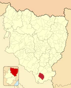 Расположение муниципалитета на карте провинции
