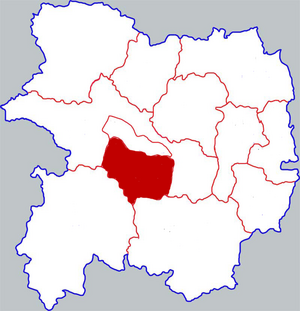 Вэйбинь на карте
