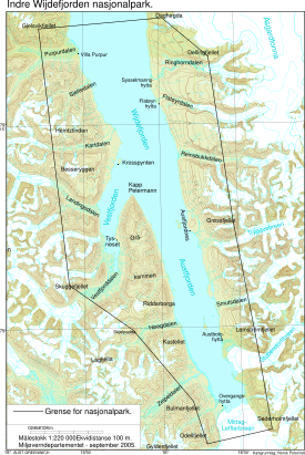 Indre Wijdefjorden National Park map.svg