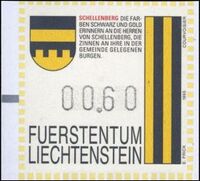 Liechtenstein 1995 variable value stamp Mi 05 Schellenberg 00.60.jpg