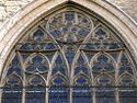 Reuleaux triangles on a window of St. Michael and St. Gudula Cathedral, Brussels.jpg
