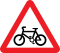 Cycle route ahead