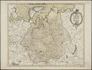 Енисейская провинция на карте