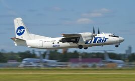 Antonov An-24 (UTair) Vnukovo (5865512779).jpg