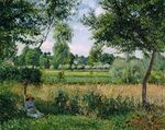 Camille Pissarro - Morning Sunlight Effect, Eragny - Google Art Project.jpg