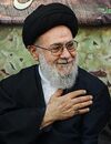 Mohammad Mousavi Khoeiniha at Abdulkarim Mousavi Ardabili memorial.jpg