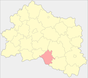 Малоархангельский район на карте