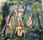 Quatre baigneuses, par Paul Cézanne, Yorck.jpg