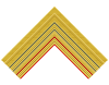 Rank insignia of tenente colonnello con funzioni superiori of the Alpini.svg