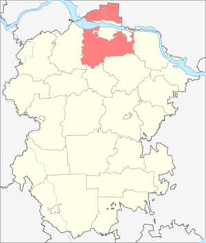 Чебоксарский район Чебоксарский муниципальный округ на карте