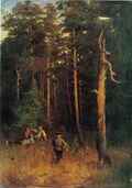 Fyodor Vasilyev Boys in a pine forest ed.jpg