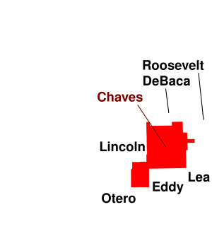 Чавес на карте