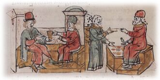 Беседа Изяслава I и Всеволода I о совместных действиях против половцев и присоединившихся к ним русских князей.jpg