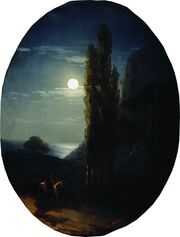 Лунная ночь. Всадник. Айвазовского.jpg