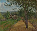 Camille Pissarro - Vue sur le village de Louveciennes - Minneapolis Institute of Art (PD 166).jpg