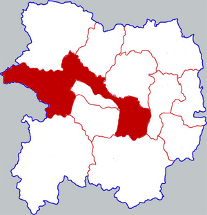 Чэньцан на карте