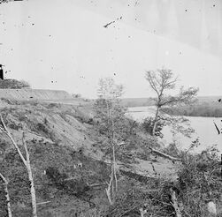 Drewry's Bluff, Virginia. Exterior view of Confederate Fort Darling.jpg