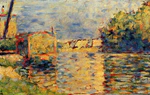 George Seurat - River's Edge PC 77.jpg
