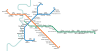 Metro map of Rome