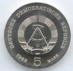 5 Mark DDR 1969 - 75. Todestag von Heinrich Hertz - Wertseite.JPG