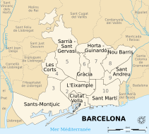 Barcelona Districts map.svg