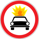 Moldova road sign 3.8.svg
