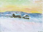 Monet paysage norway blue houses 1895.jpg