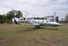 Piper PA-47-2400J Piper Jet N360PJ RSideFront and Lockheed XFV-1 Salmon BuNo 138657 FLAirMuse 18March2013 (14413036548).jpg