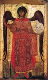 Saint Michael (Yaroslavl, 13th c., GTG).jpg