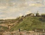 Vincent van Gogh - De heuvel van Montmartre met steengroeve - Google Art Project.jpg