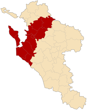 Рошфор, карта