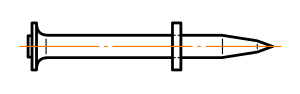 Dowel nail (two color drawing).svg