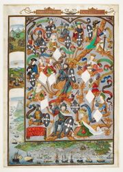 Genealogia dos Reis de Portugal (BL Add MS 1253) - f.7r.jpg