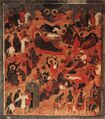 «Рождество Христово» икона, Каргополь, XVI чак