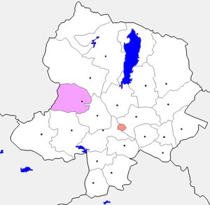 Баянзурхэ на карте