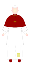 Pope - choir dress.svg