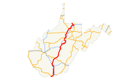 US 19 (WV) map.svg