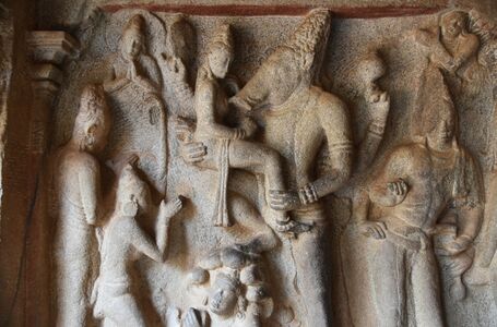 Varaha Mandapam, Pallava period, 7th century, Mahabalipuram (2) (23624182488).jpg