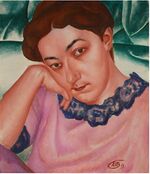 Wife by Petrov-Vodkin (1913, GTG).jpg