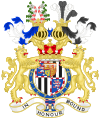 Coat of Arms of George Mountbatten, 2nd Marquess of Milford Haven.svg