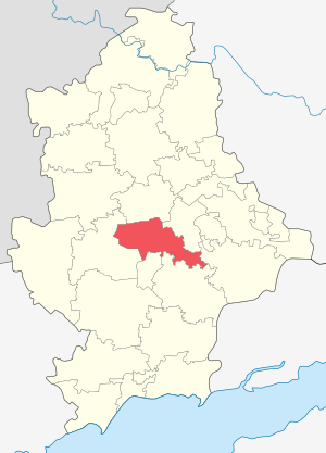 Донецк на карте