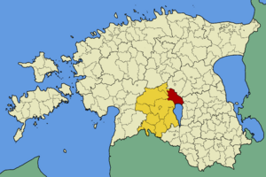 Колга-Яани на карте